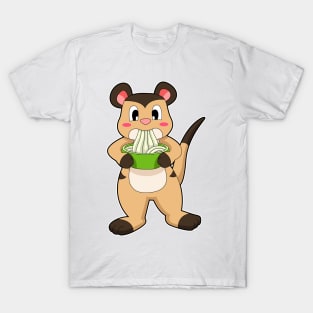 Meerkat with Ramen T-Shirt